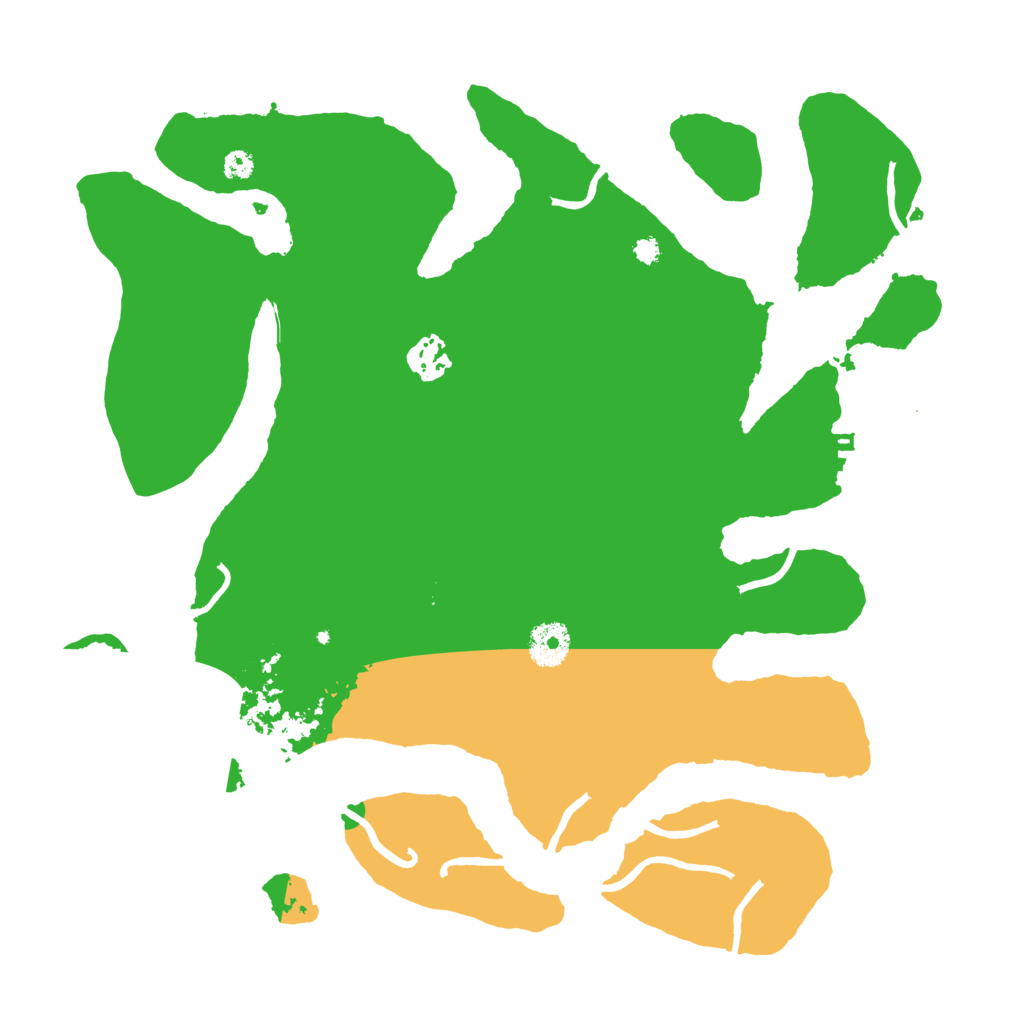 Biome Rust Map: Procedural Map, Size: 3550, Seed: 800721