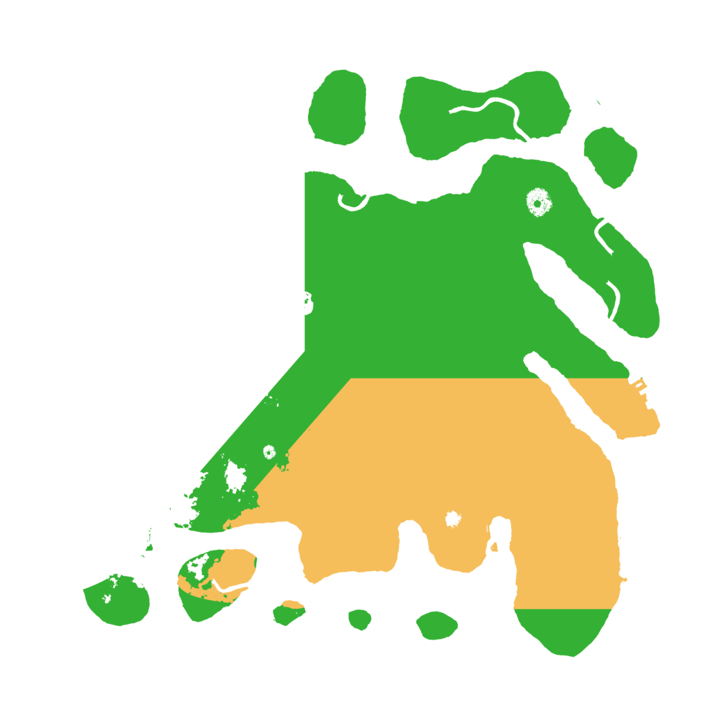 Biome Rust Map: Procedural Map, Size: 4000, Seed: 1258169965