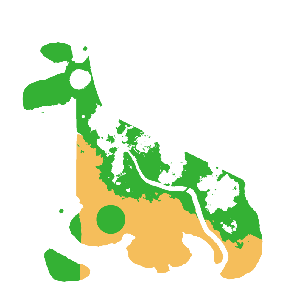 Biome Rust Map: Procedural Map, Size: 2800, Seed: 969