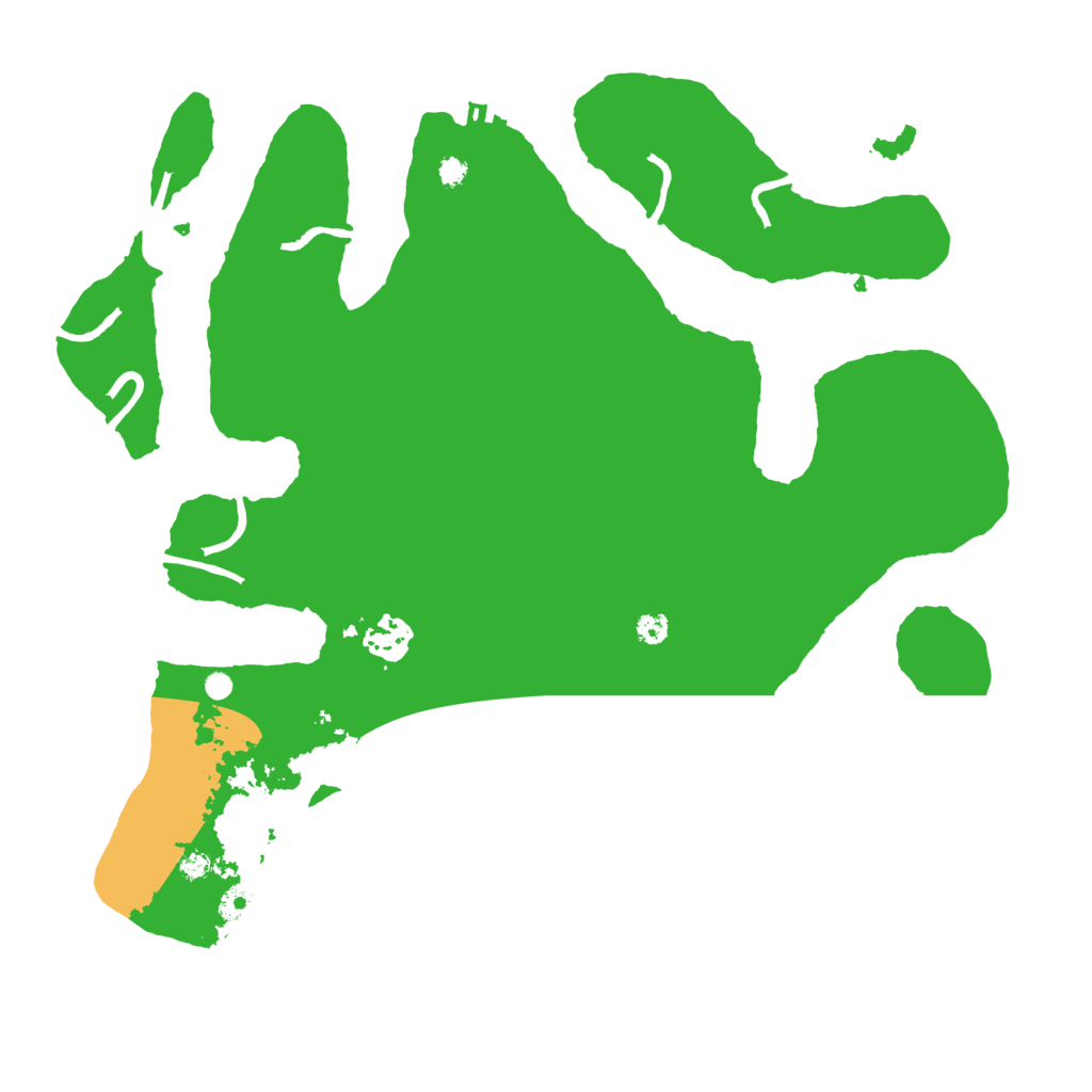 Biome Rust Map: Procedural Map, Size: 3550, Seed: 604831