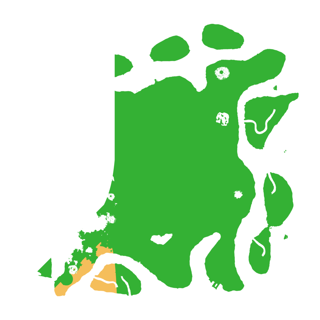 Biome Rust Map: Procedural Map, Size: 3550, Seed: 919355