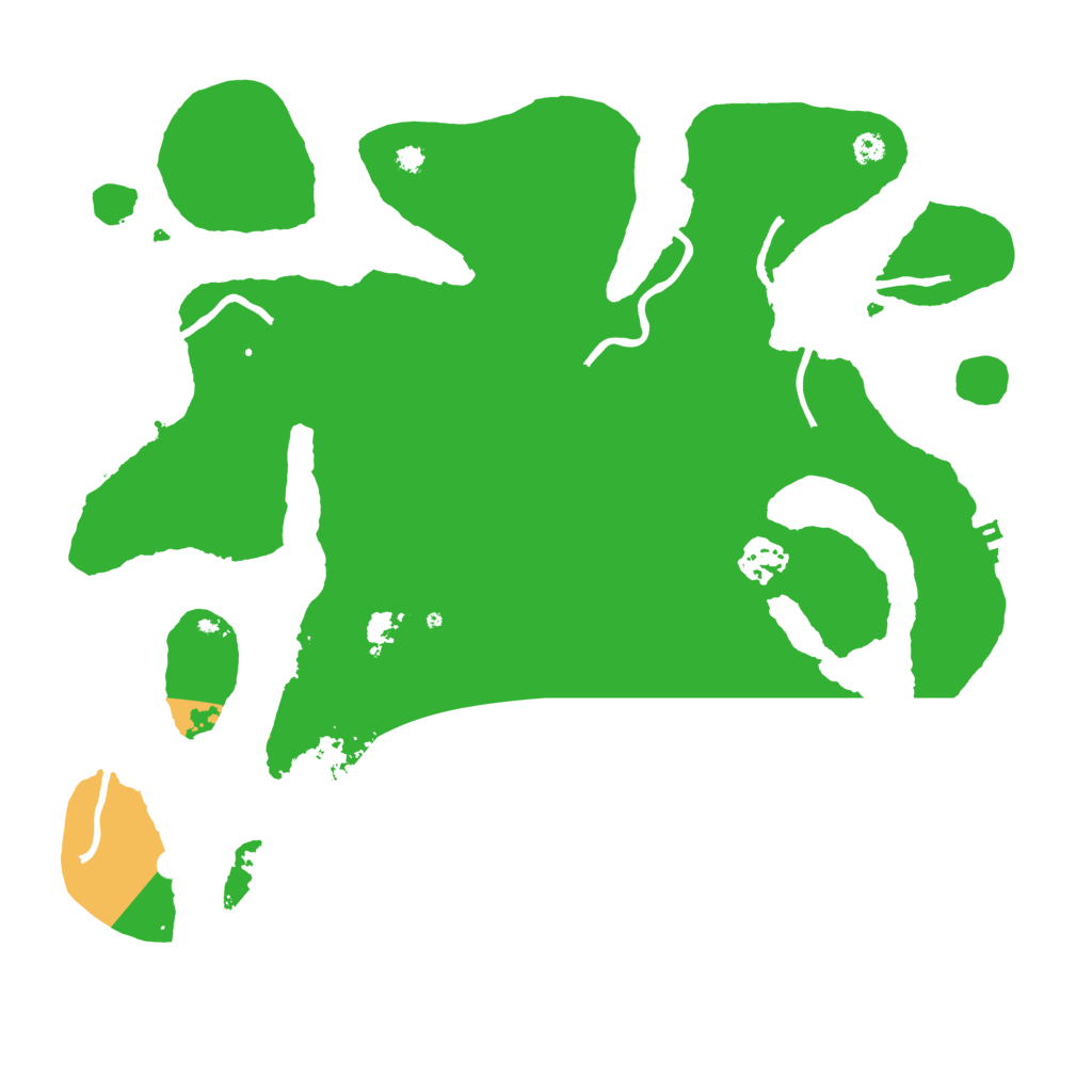 Biome Rust Map: Procedural Map, Size: 3550, Seed: 217291