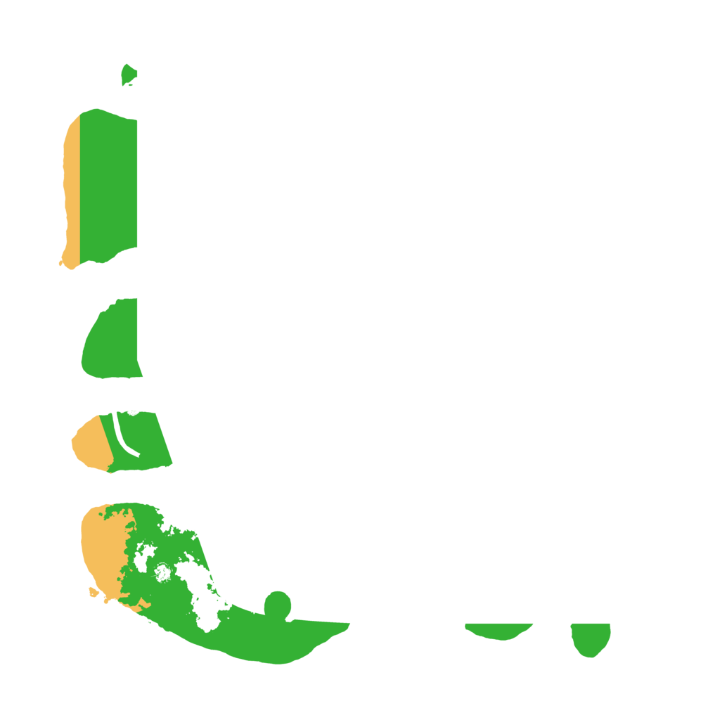 Biome Rust Map: Procedural Map, Size: 3550, Seed: 991800