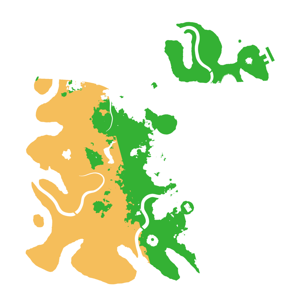Biome Rust Map: Procedural Map, Size: 4000, Seed: 814754