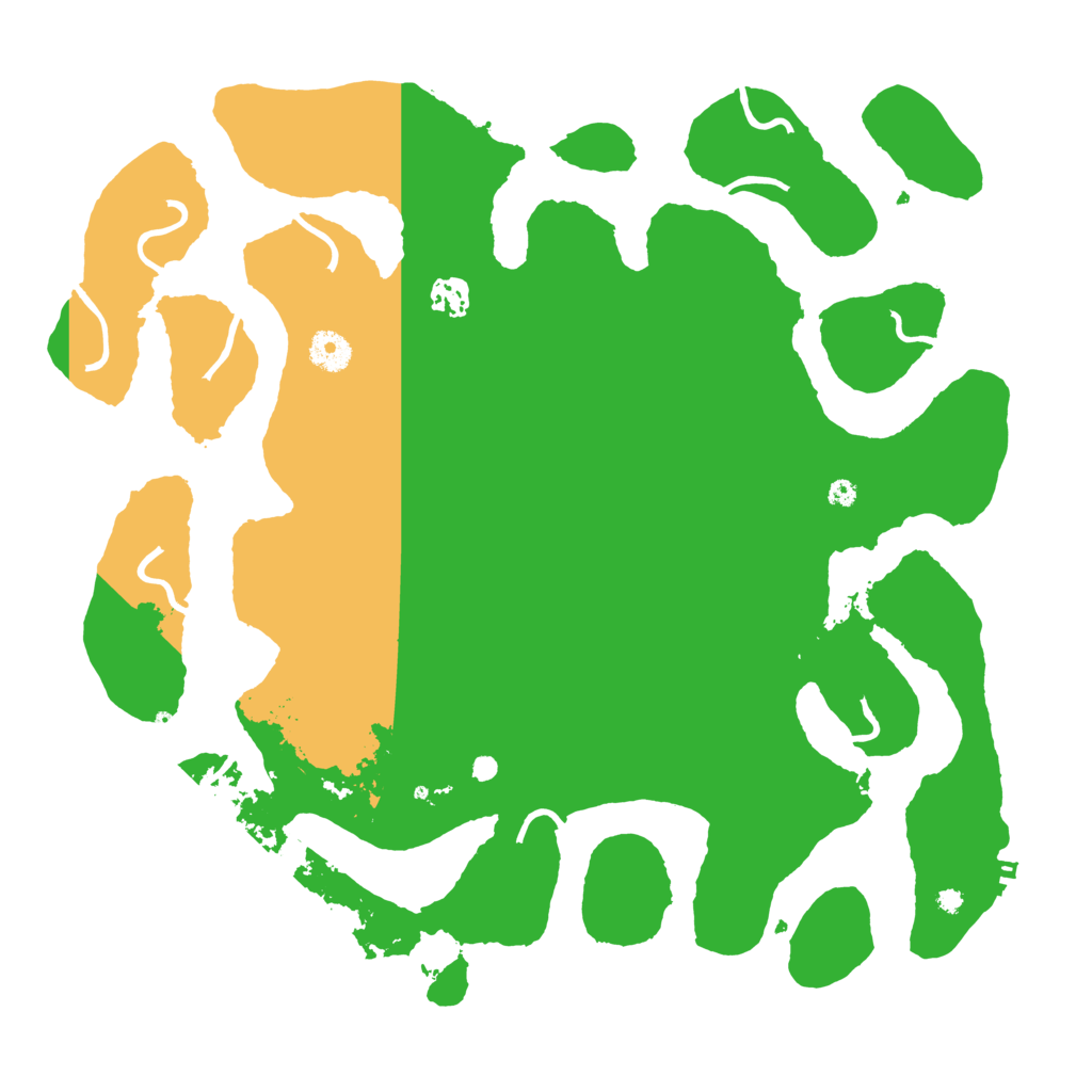 Biome Rust Map: Procedural Map, Size: 4000, Seed: 849304