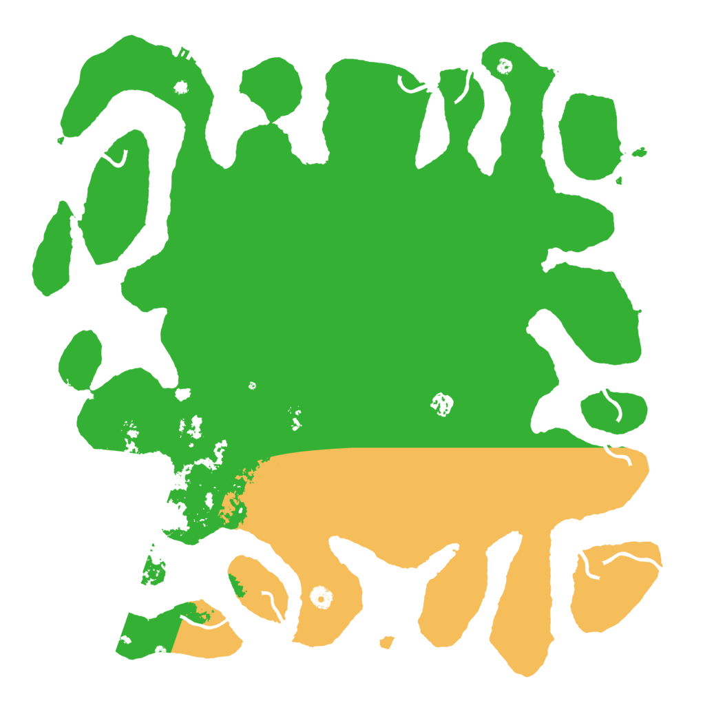 Biome Rust Map: Procedural Map, Size: 4750, Seed: 58542395