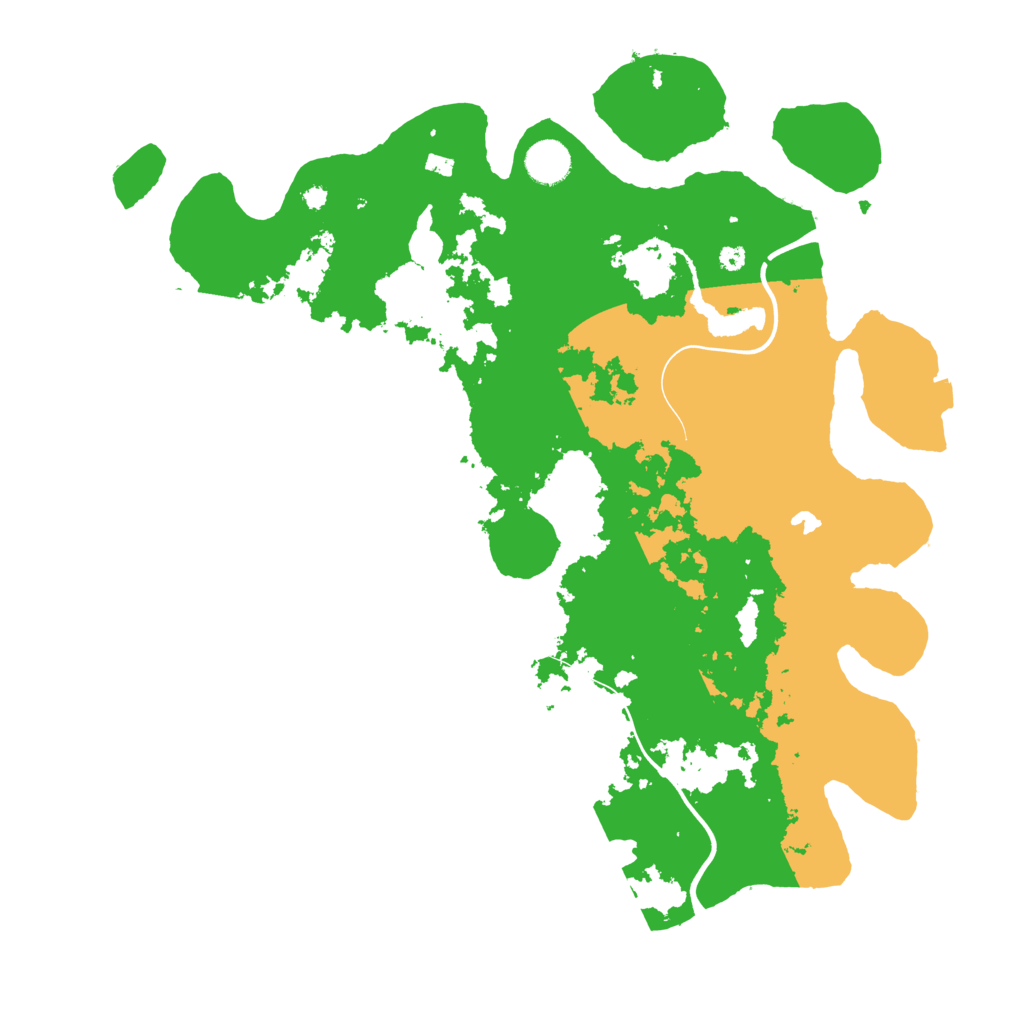 Biome Rust Map: Procedural Map, Size: 4000, Seed: 785962886
