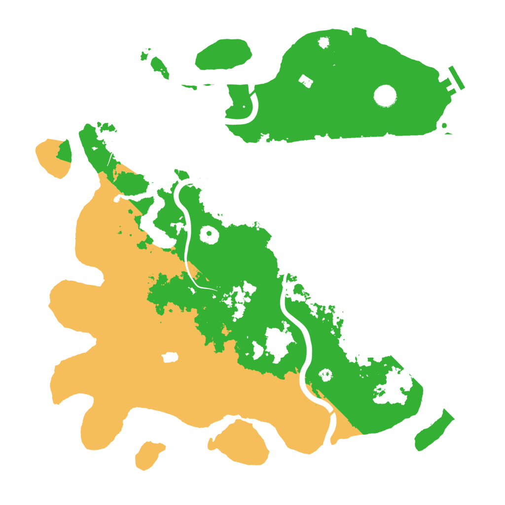 Biome Rust Map: Procedural Map, Size: 4000, Seed: 473082