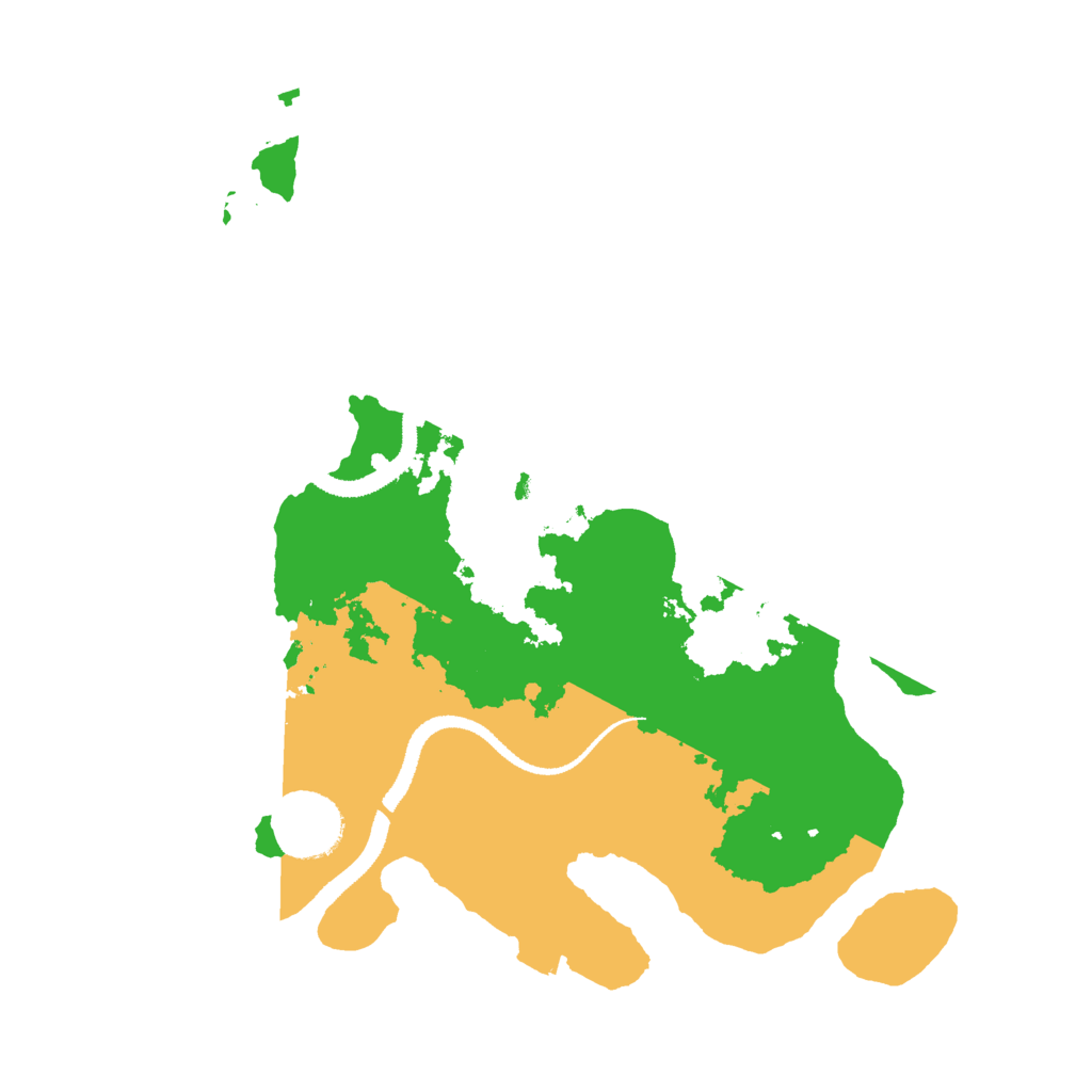 Biome Rust Map: Procedural Map, Size: 3000, Seed: 5493823