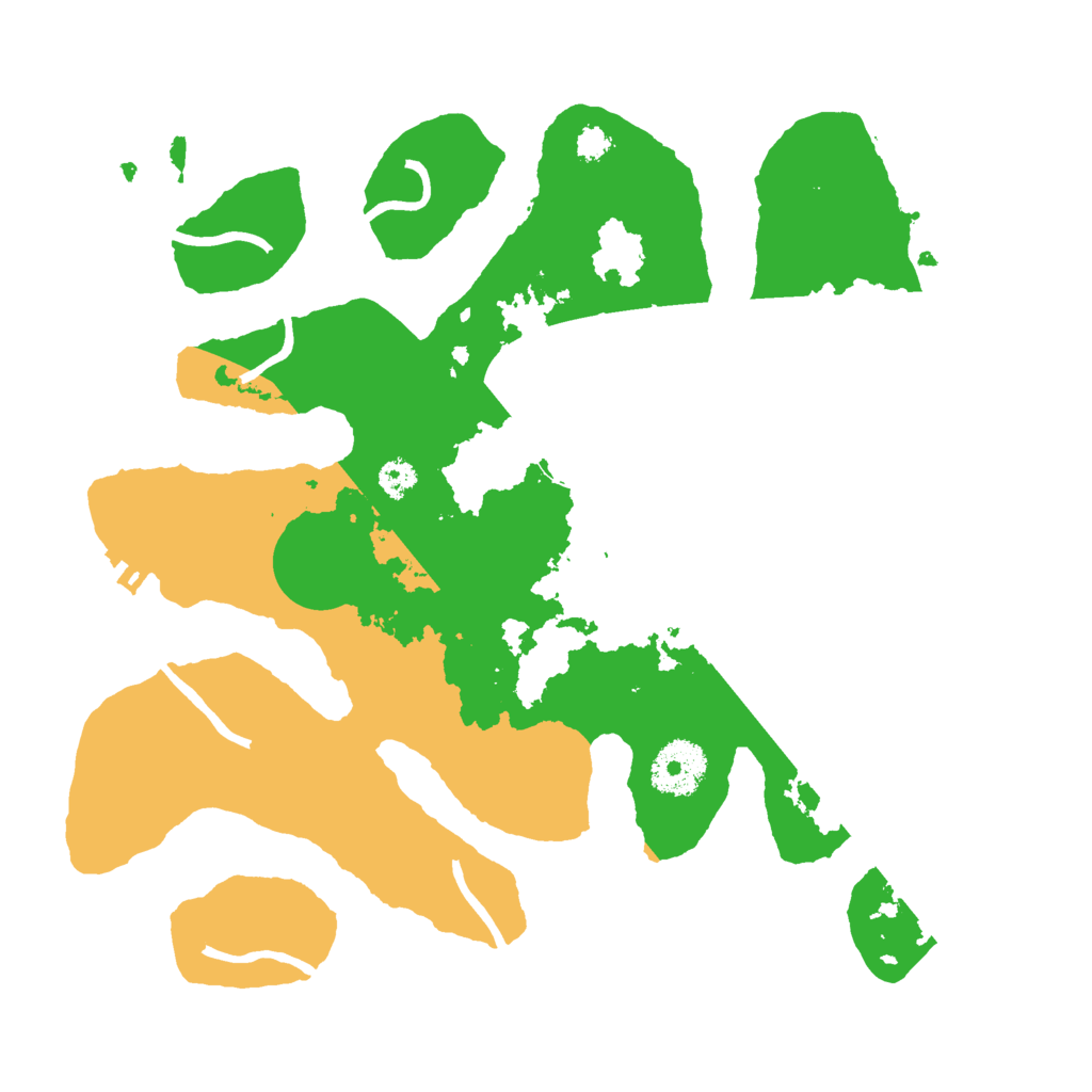 Biome Rust Map: Procedural Map, Size: 3000, Seed: 93721187
