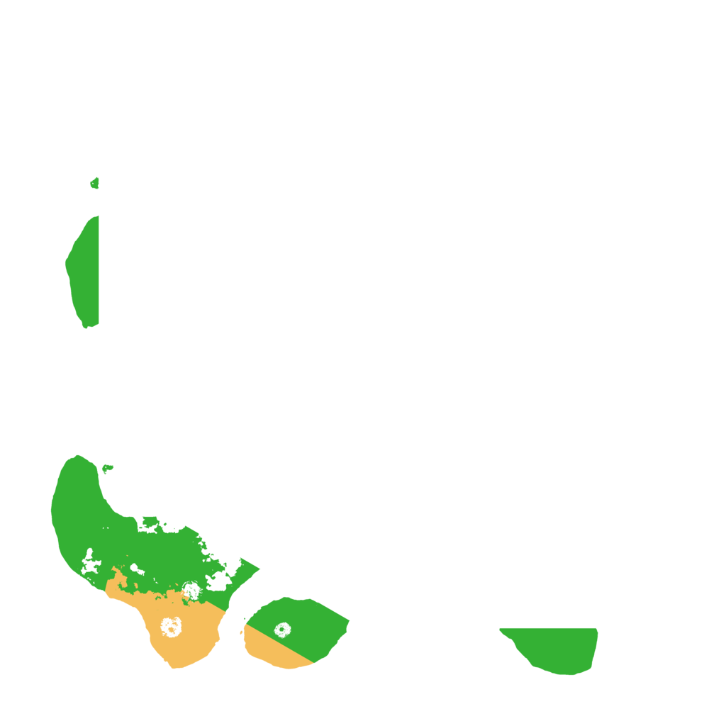 Biome Rust Map: Procedural Map, Size: 3500, Seed: 210334273