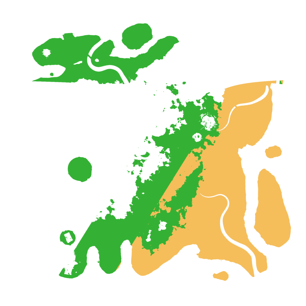 Biome Rust Map: Procedural Map, Size: 3500, Seed: 1091466162