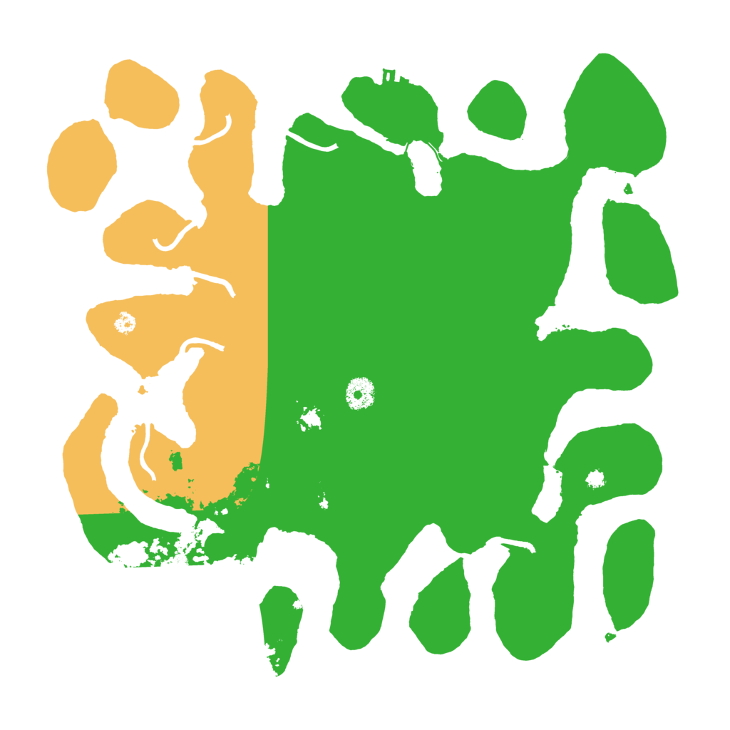 Biome Rust Map: Procedural Map, Size: 3550, Seed: 252785