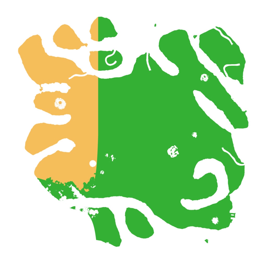 Biome Rust Map: Procedural Map, Size: 3550, Seed: 320472