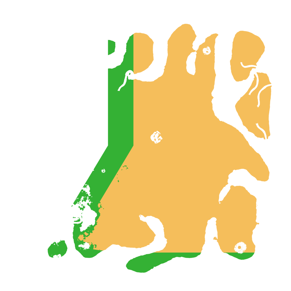 Biome Rust Map: Procedural Map, Size: 3800, Seed: 388