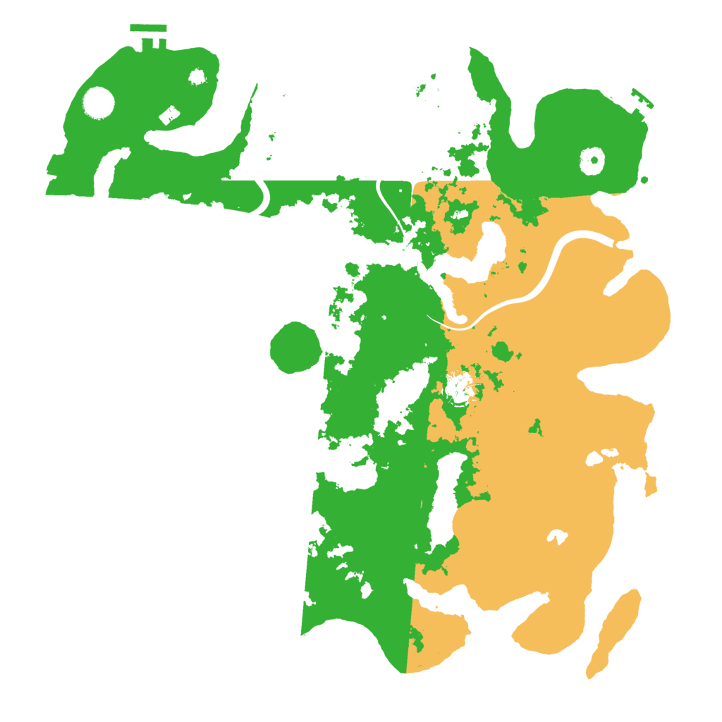 Biome Rust Map: Procedural Map, Size: 4000, Seed: 2021121699