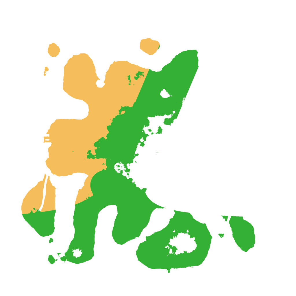 Biome Rust Map: Procedural Map, Size: 3000, Seed: 1633713361