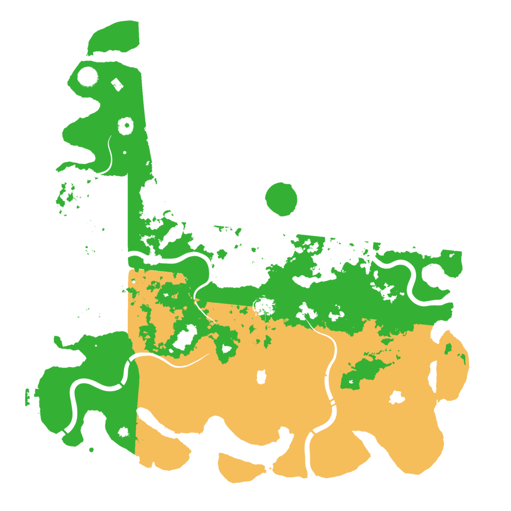 Biome Rust Map: Procedural Map, Size: 4500, Seed: 468