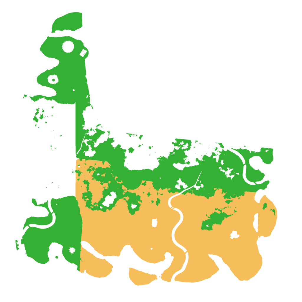 Biome Rust Map: Procedural Map, Size: 4500, Seed: 468