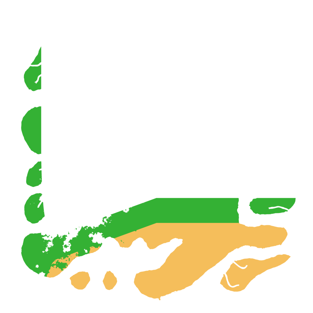 Biome Rust Map: Procedural Map, Size: 4500, Seed: 555997555