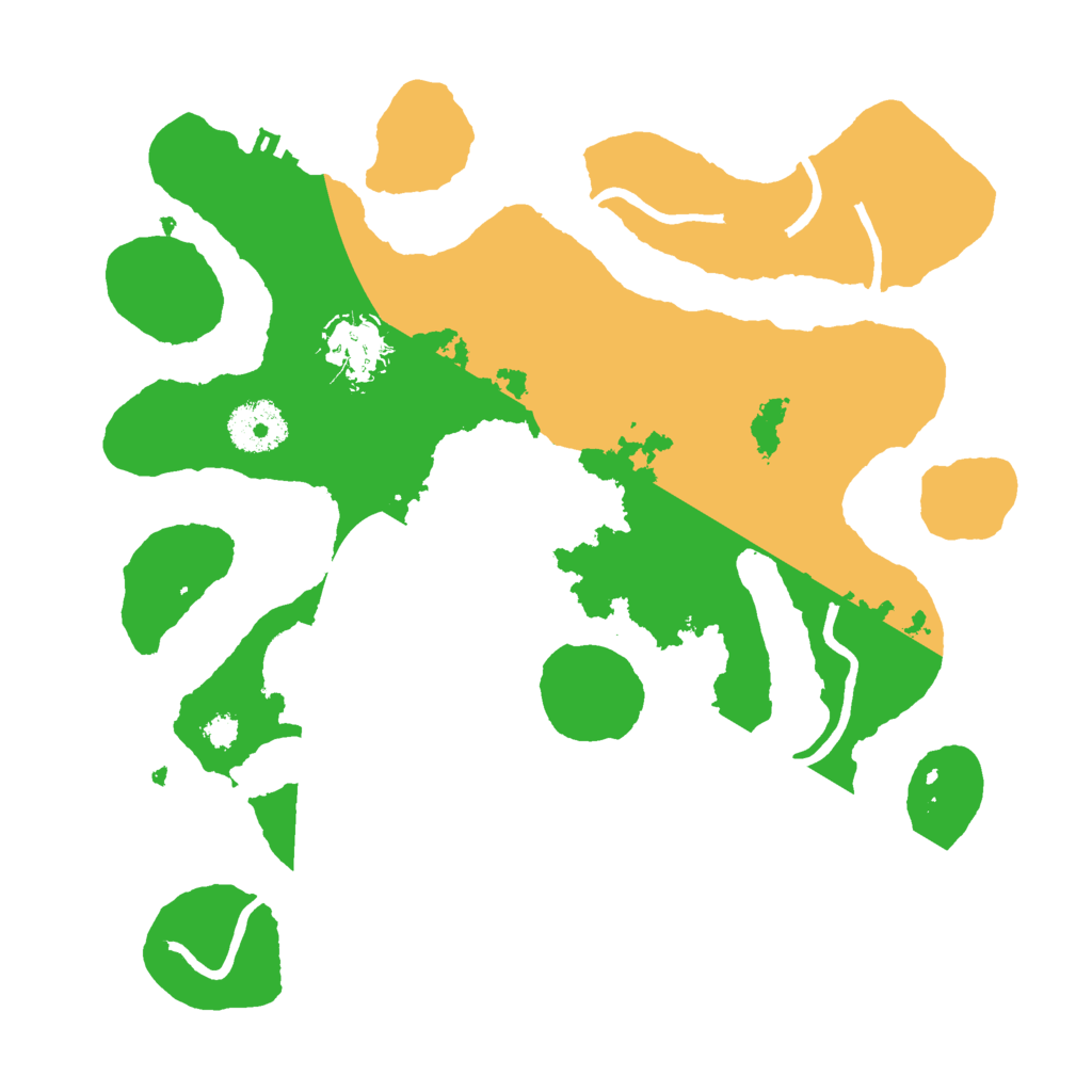 Biome Rust Map: Procedural Map, Size: 3000, Seed: 94430160