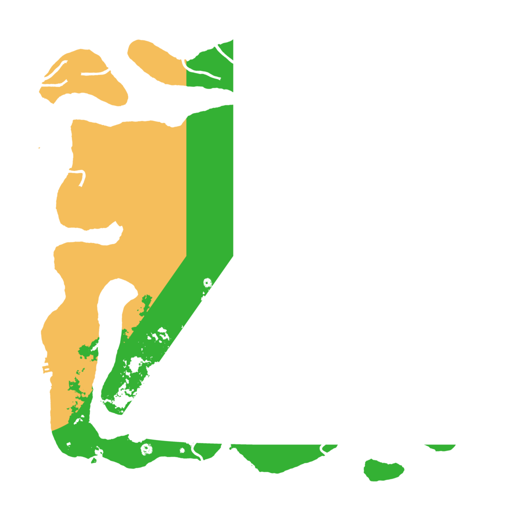 Biome Rust Map: Procedural Map, Size: 4500, Seed: 2036577797