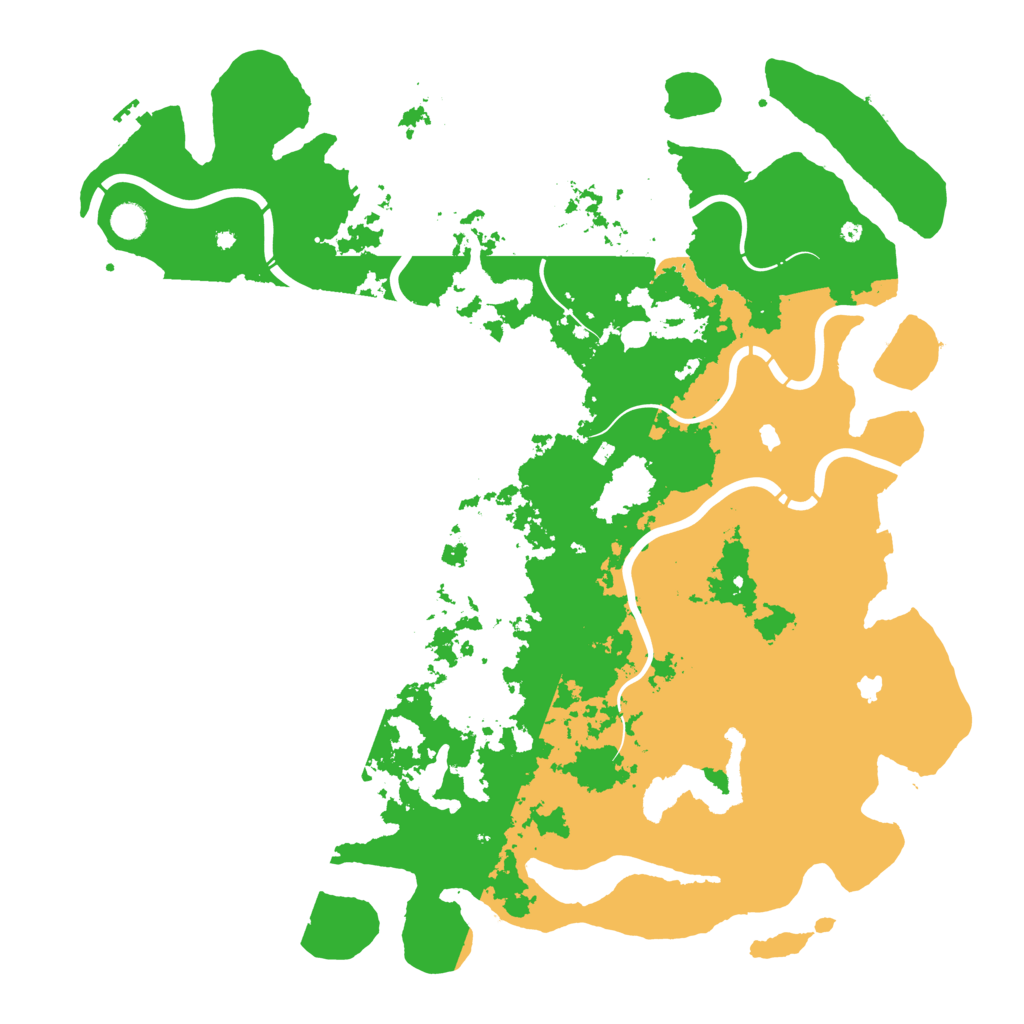 Biome Rust Map: Procedural Map, Size: 5000, Seed: 851793