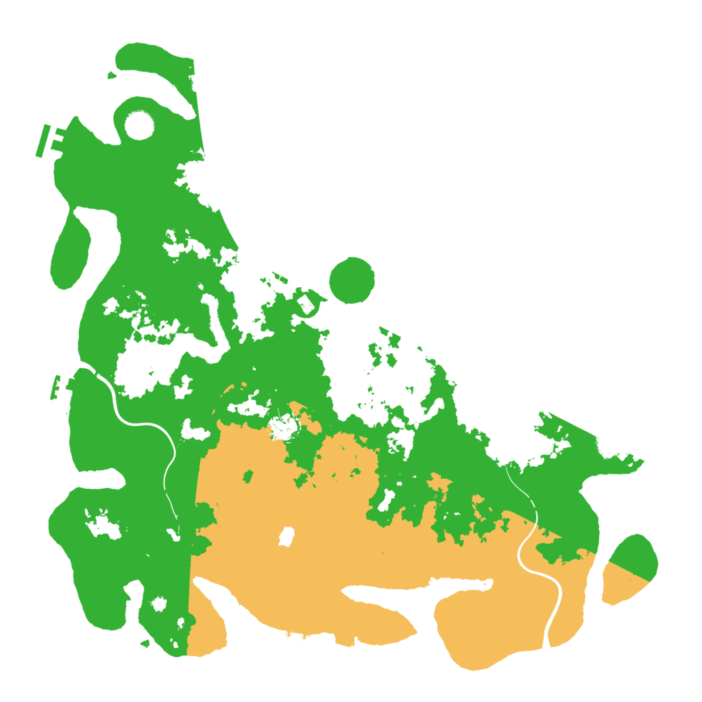 Biome Rust Map: Procedural Map, Size: 4250, Seed: 13829