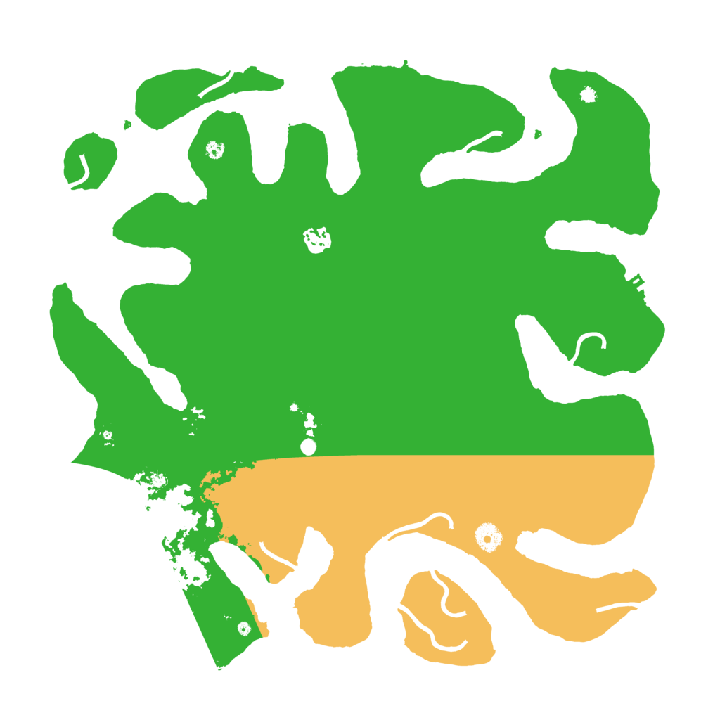 Biome Rust Map: Procedural Map, Size: 4000, Seed: 5284