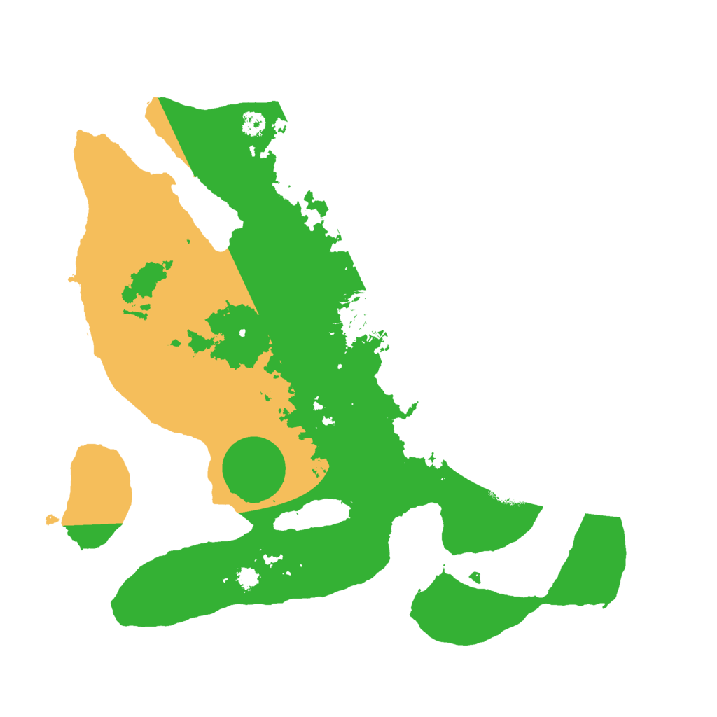 Biome Rust Map: Procedural Map, Size: 3000, Seed: 908880262