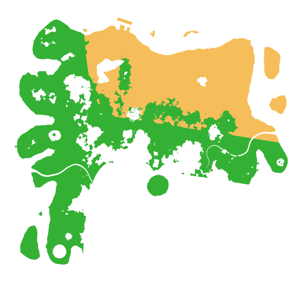 Biome Rust Map: Procedural Map, Size: 4000, Seed: 2415