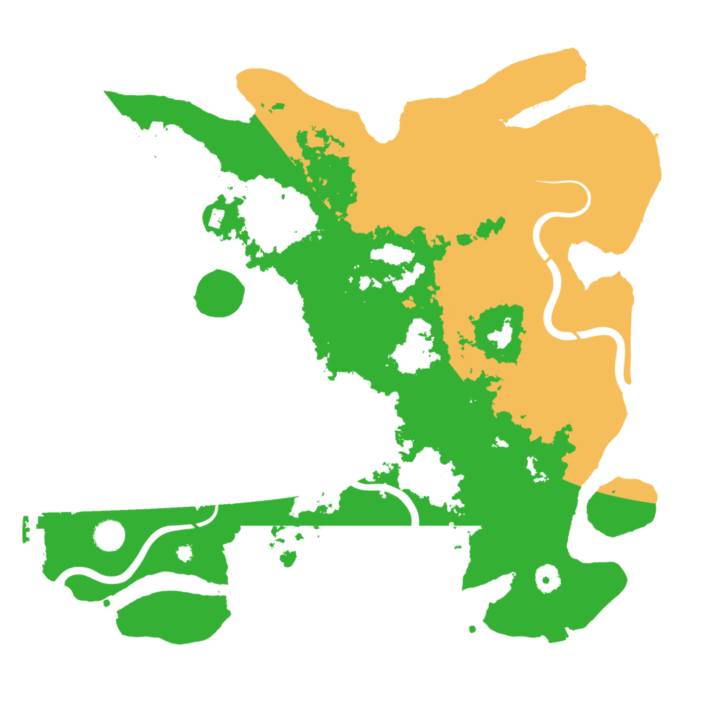 Biome Rust Map: Procedural Map, Size: 3950, Seed: 1528901422