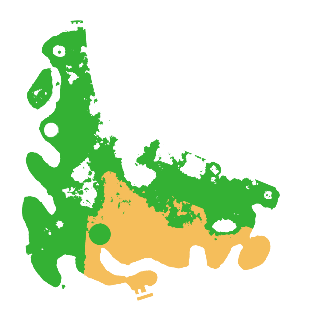 Biome Rust Map: Procedural Map, Size: 3850, Seed: 69