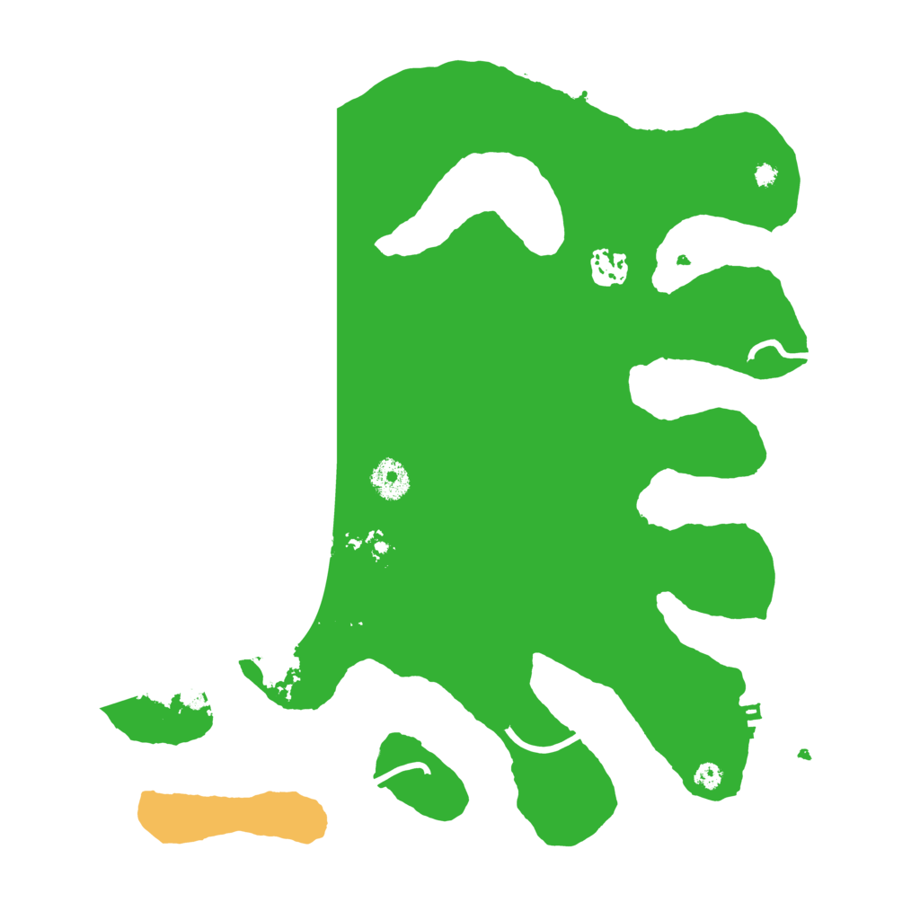 Biome Rust Map: Procedural Map, Size: 3550, Seed: 410978