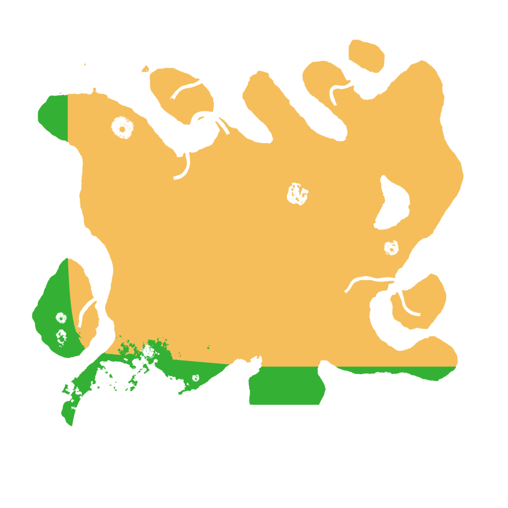 Biome Rust Map: Procedural Map, Size: 3550, Seed: 344865