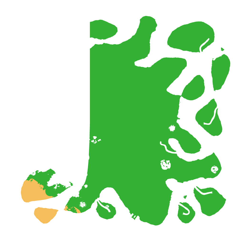 Biome Rust Map: Procedural Map, Size: 3550, Seed: 416716