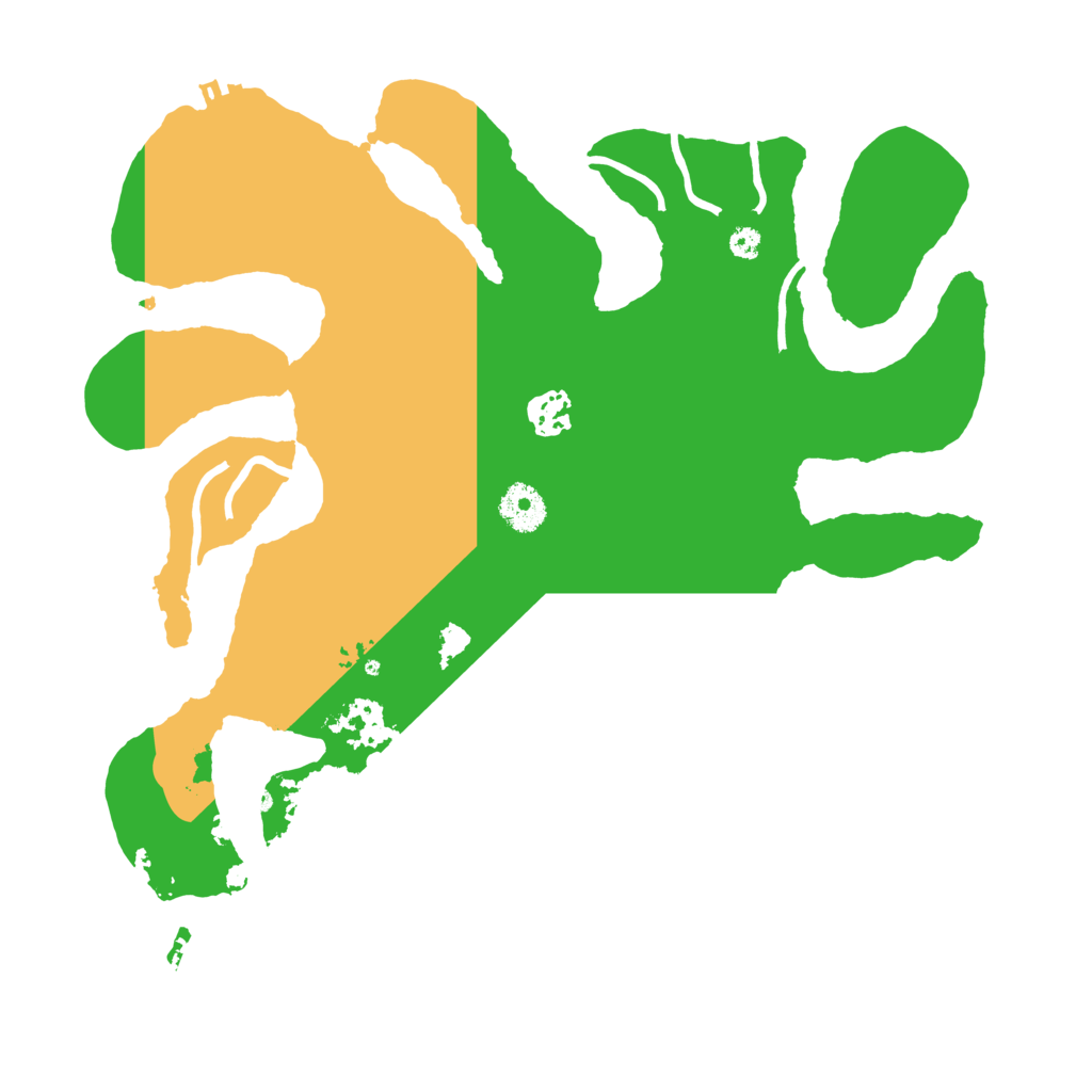 Biome Rust Map: Procedural Map, Size: 3550, Seed: 522920