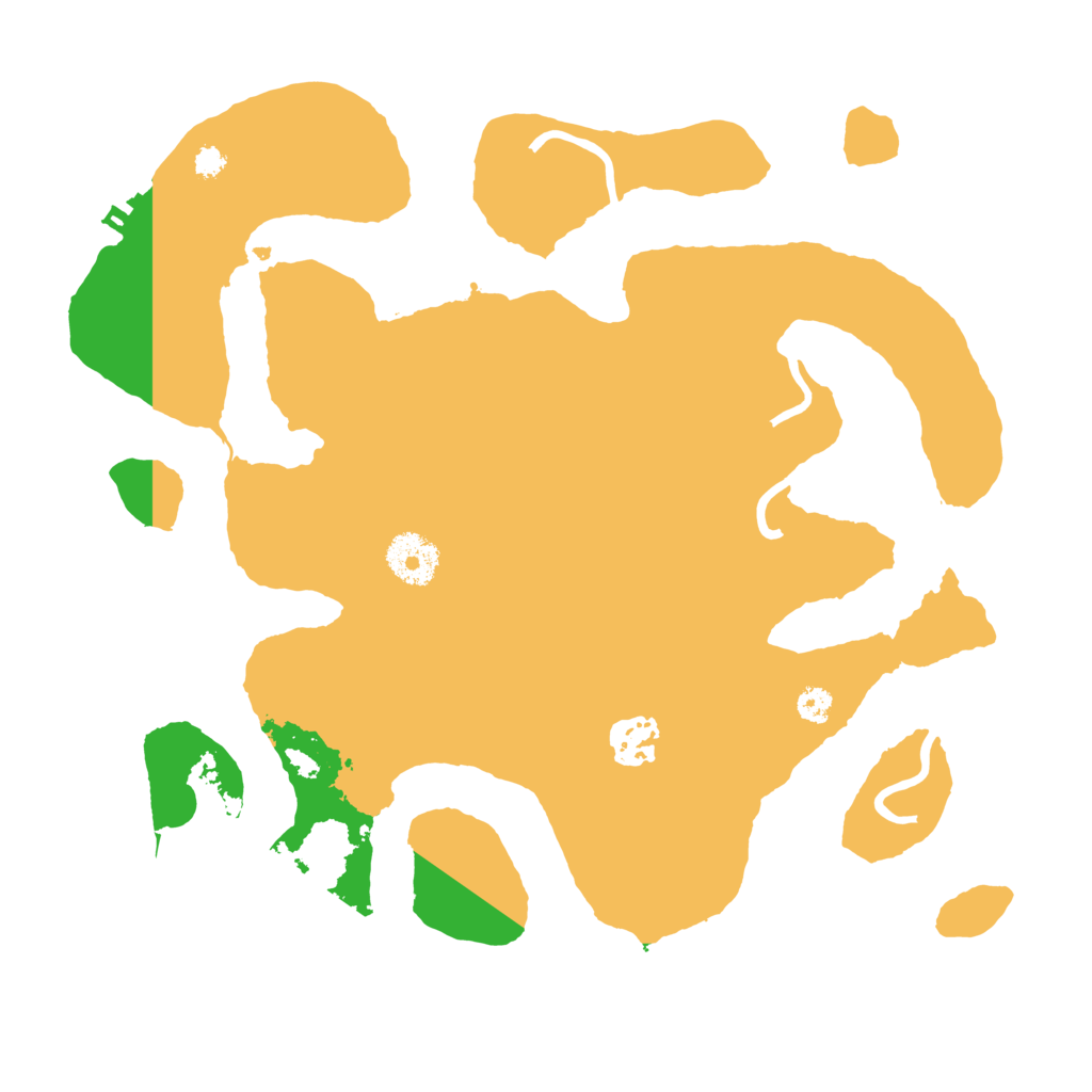 Biome Rust Map: Procedural Map, Size: 3200, Seed: 1863441733