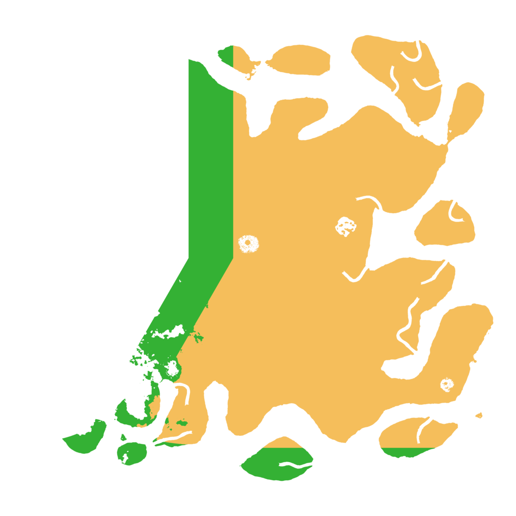 Biome Rust Map: Procedural Map, Size: 4000, Seed: 5687