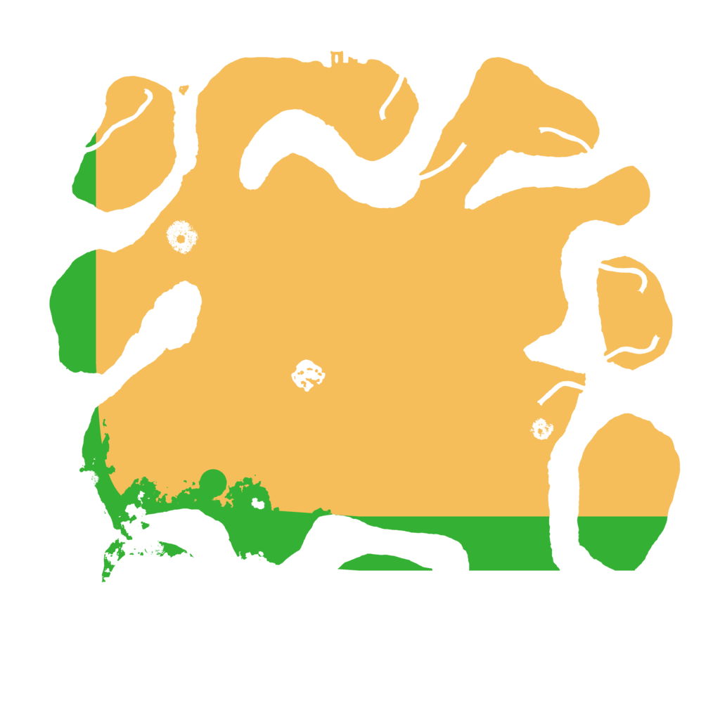 Biome Rust Map: Procedural Map, Size: 3550, Seed: 192046