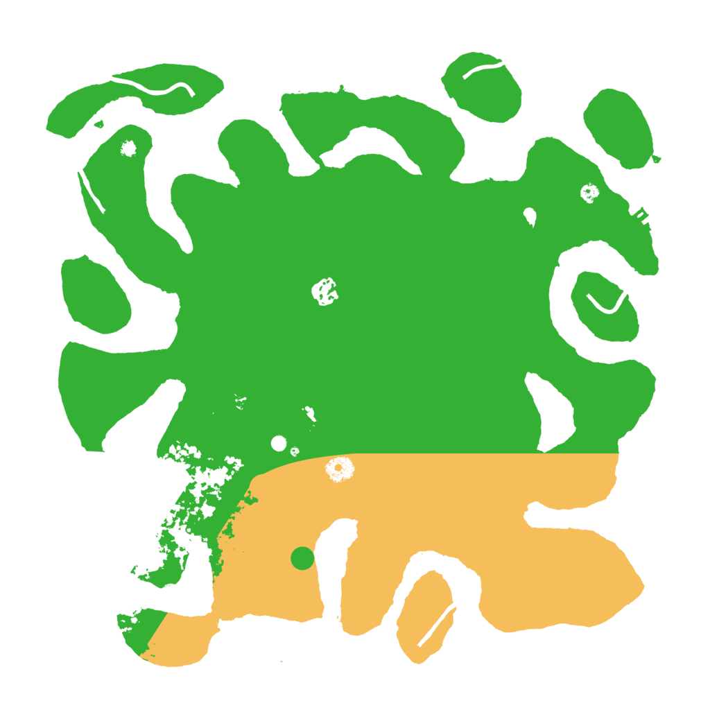 Biome Rust Map: Procedural Map, Size: 4000, Seed: 143721