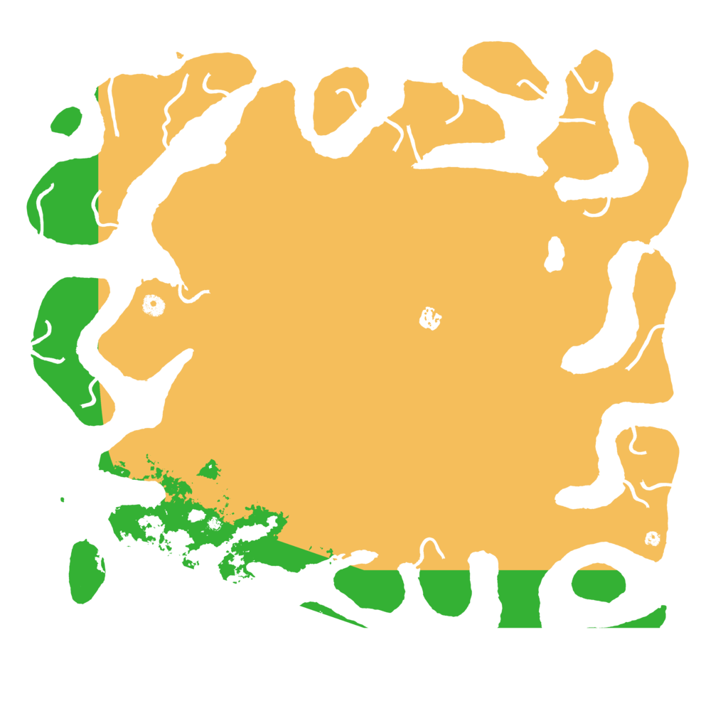 Biome Rust Map: Procedural Map, Size: 5000, Seed: 1195501231