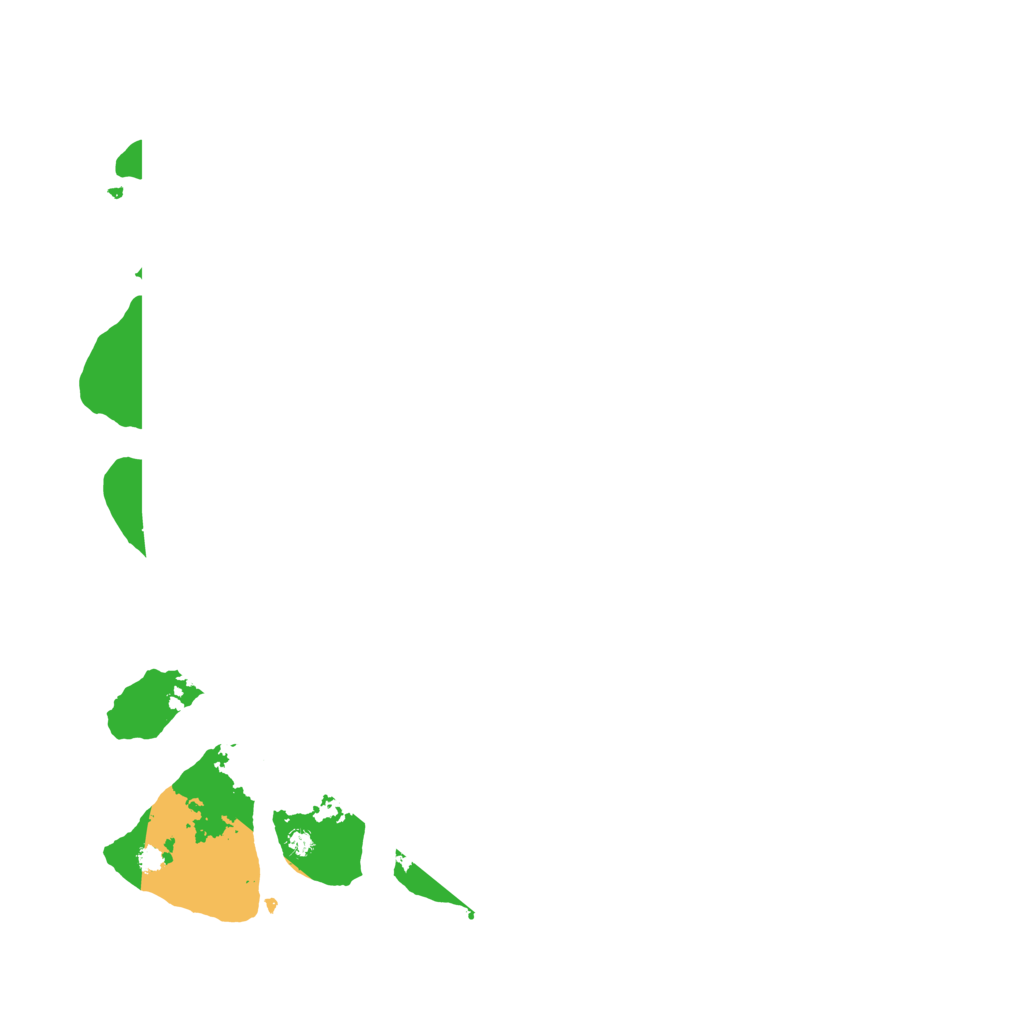 Biome Rust Map: Procedural Map, Size: 3550, Seed: 534115