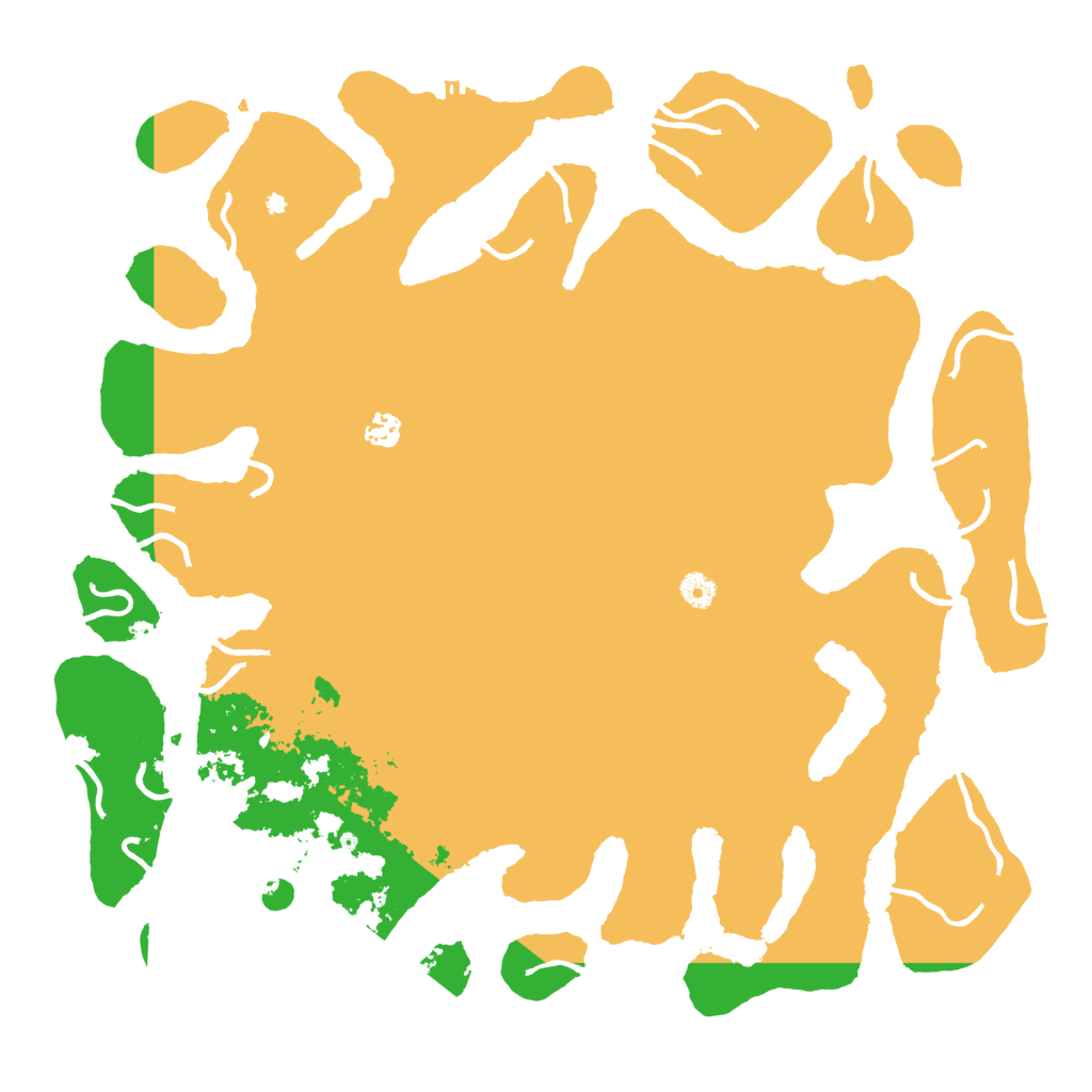 Biome Rust Map: Procedural Map, Size: 4600, Seed: 23824