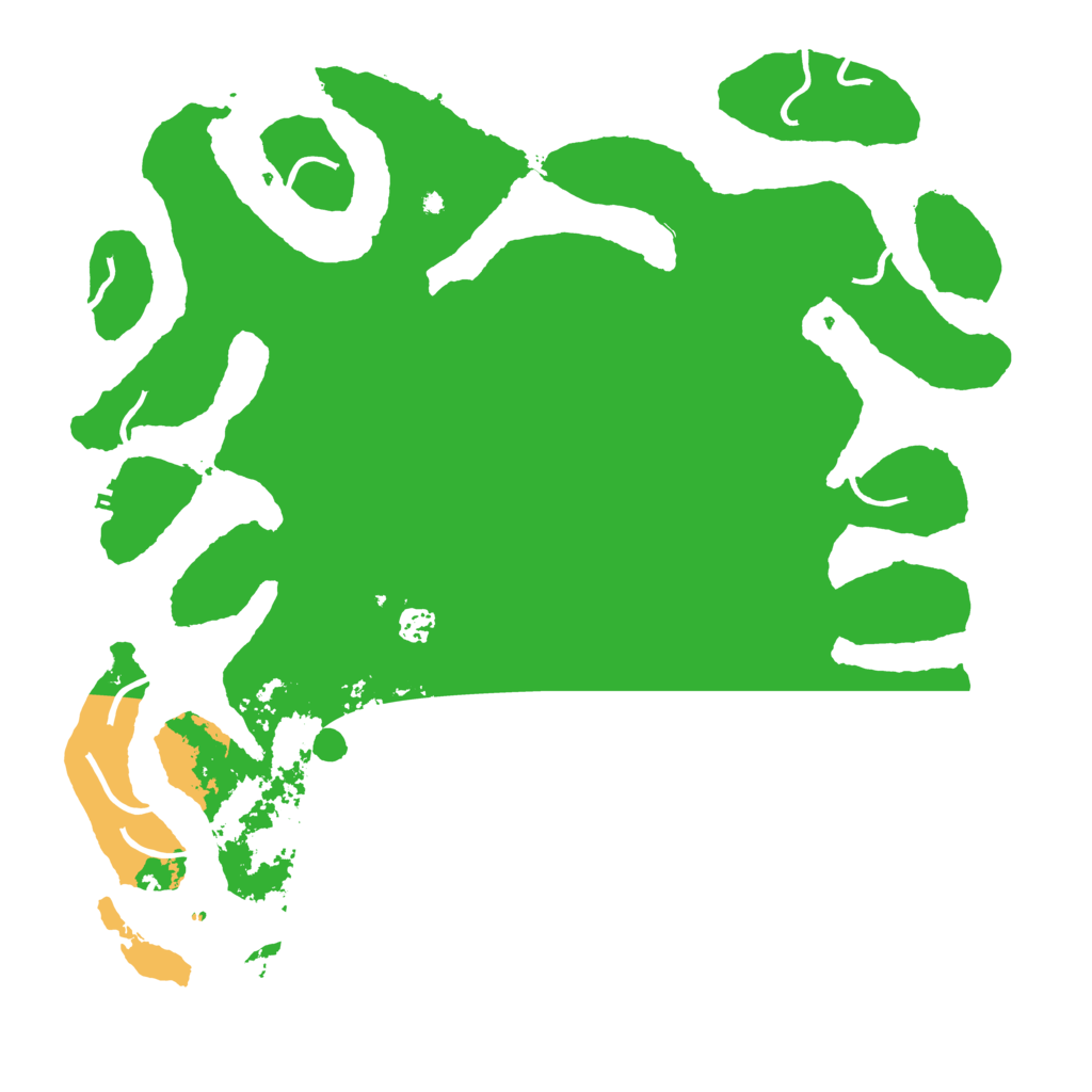 Biome Rust Map: Procedural Map, Size: 4500, Seed: 73653