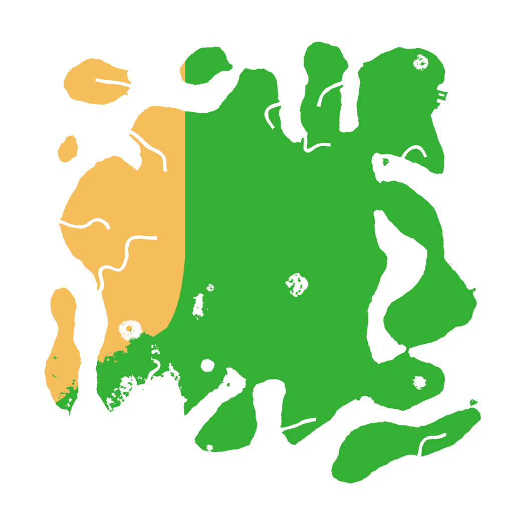 Biome Rust Map: Procedural Map, Size: 3550, Seed: 28306