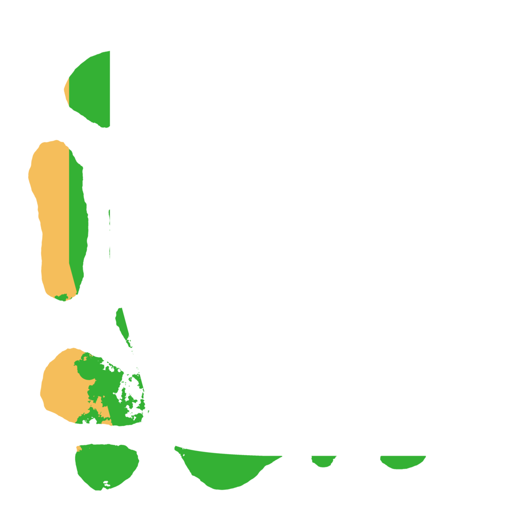 Biome Rust Map: Barren, Size: 3600, Seed: 2069123