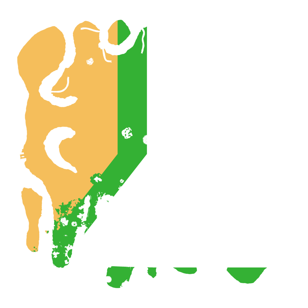 Biome Rust Map: Procedural Map, Size: 4250, Seed: 1372092224