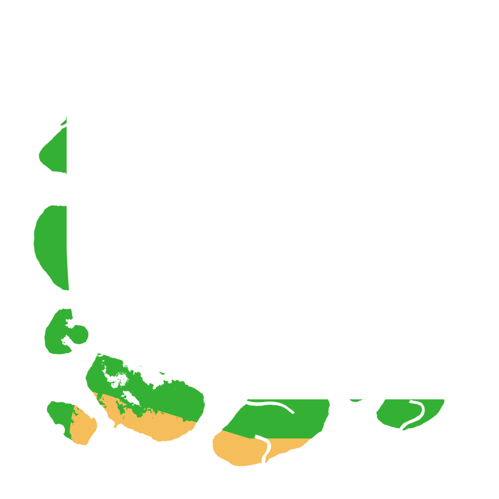 Biome Rust Map: Procedural Map, Size: 3550, Seed: 418911