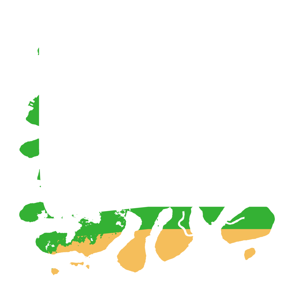 Biome Rust Map: Procedural Map, Size: 3800, Seed: 131712